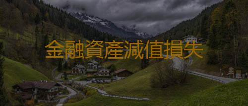 金融資產減值損失